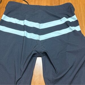 Reef Black and Light Blue Board Shorts